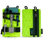 VIPERADE VE1 Pocket Organizer, Tool Pocket Organizer for Men, Pocket Organizer Storage EDC Gears, Keep Organized, Hold Flashlight/Pocket Knife, Tactical Pen, Notebook (X-PAC-Hot Lime)