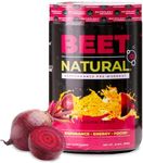 Nutrology Beet Natural O2, Pre Workout Powder, Energy, Endurance & Nitric Oxide Booster with Beet Powder, Yerba Mate, Adaptogens & Electrolytes, Vegan Pre Workout, Passion Fruit Flavor, 30 Servings