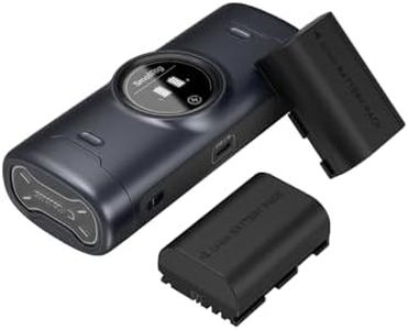 SMALLRIG LP-E6P Camera Battery Kit for Canon, 18W 2.5h Dual Slot Camera Charger with 2520mAh Batteries, HD Display, Full Compatible with Canon EOS R6 Mark III,R5 Mark II,R6 Mark II R5,R6,R7,5D Mark II