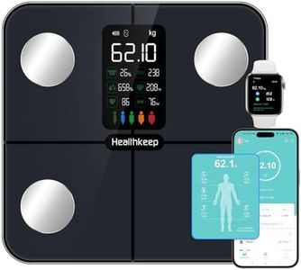 Bilancia Pesapersone Healthkeep Impedenziometrica Digitale Display VA Meccanica Frequenza Cardiaca