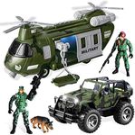 JOYIN Military Vehicles Toy Set of 