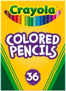 Crayola Colored Pencils (36ct), Kids Pencils Set, Arts & Crafts Supplies, Coloring Book Pencils, Gifts for Kids & Toddlers, Ages 3+