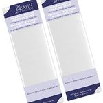 Satin Smooth Large Muslin Epilating Strips for Hair Removal, 100 ct x 2 packs