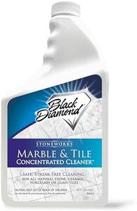 MARBLE & TILE FLOOR CLEANER. Great for Ceramic, Porcelain, Granite, Natural Stone, Vinyl and Brick. No-rinse Concentrate. (1-Quart)