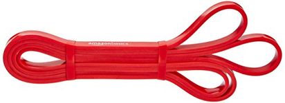 Amazon Basics 10 to 35 Pound Resistance Pull Up Band - 1/2 Inch, Red