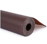 KayJen (60cmX20m) CoffeeBrown Food Grade EVA Anti Slip MatSheet for Fridge, Kitchen, Drawer, Shelf Liner, Table (RoundDots Texture, CoffeeBrown)