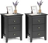 Giantex 2PCS End Side Table, Nights