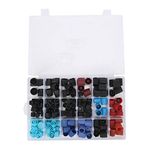 Air Conditioning System Seal Kit, 170pcs Car AC Valve Core Kit Auto Air Conditioning Systerm