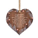 Mother of the Groom gifts | floral ornament for women | wedding uk gift bags | womans daughter keepsake | thank you presents poem hen party | blue white peach patterns