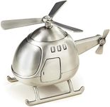 BABY Bank, Helicopter with Pewter Finish