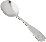 Winco 12-Piece Toulouse Bouillon Spoon Set, 18-0 Extra Heavy Weight Stainless Steel