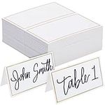 100 Pack Wedding Place Cards for Ta