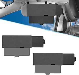 Car Visor Extender, Front Seat Driver and Passenger Car Visor Anti-glare Sunshade For Cars, Camper, Caravan Vans and Trucks (2Pcs)
