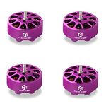 4PCS 1303 Brushless Motor RC Micro Motor for FPV UAV Drone Quadcopter Multicopters Toothpick Drone (8000KV, Purple)