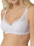 Triumph Women's Amourette 300 WHP X Wired Padded Bra, White, 36C