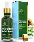 Tree of Life - Hyaluronic Acid Serum - Hydrating Face Oil for Dry and Sensitive Skin with Vitamin E for Soft, Smooth Skin - 60 ml