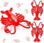 Juexica 3 Pcs 20 Inches Inflatable Lobsters Blow up Crawfish Party Decorations Aquatic Animal Lobsters Crawfish Boil Decorations Birthday Beach Theme Pool, Red