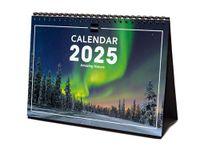 Finocam – International 2025 Desktop Photo Calendar Month View January 2025 – December 2025 (12 months) Nature International