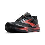 Brooks Women’s Adrenaline GTS 24 Weatherized Supportive Running Shoe - Black/Ebony/Hot Coral - 6.5 Medium