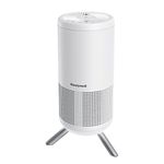 Honeywell Designer Tower Air Purifier - True HEPA Filter - Allergen and Dust Remover - Medium-Large Rooms 87m2 - Air Quality Indicator - VOC Sensor - Auto Mode and Ultra Quiet Sleep Mode - HPA830WE