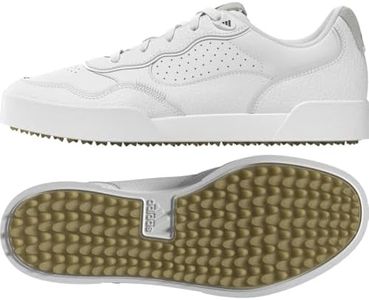 adidas Performance Retrocross 25 Spikeless Women's Golf Shoes, FTWR White/Grey Six/Gum4, 5 US