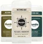 HUMBLE BRANDS Original Formula Aluminum-free Deodorant, Earthy & Grounded, Texas Cedarwood, Palo Santo, Black Spruce, Pack of 3