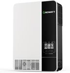GROWATT 3500W Hybrid Solar Inverter, DC 48V to 120V AC Pure Sine Wave Off Grid MPPT Charge Controller for 48V Lithium AGM Battery Home Energy System, Support Parallel, UL1741, IEEE1547