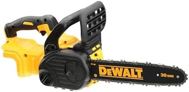 DEWALT 18V XR Brushless 30cm Compact Chainsaw, Tool Only, DCM565N-XJ