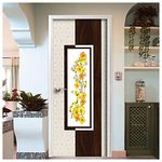 BP Design Solution Sofia Vinyl Door Sticker Wallpaper for Door, Almirah, Table, Ac, Fridge 36x 78 inch