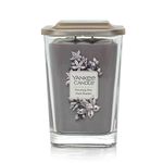 Yankee Candle Elevation Collection with Platform Lid Large 2-Wick Square Scented Candle, Evening Star