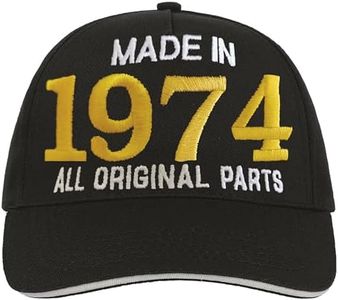Bombo Made in 1974 All Original Parts^ 50 Years Birthday Party Hat Negro