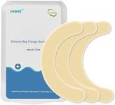 20 Pcs Hydrocolloid Skin Barrier Strips,Ostomy Supplies Elastic Barrier Rings for Colostomy Bags Medical Supplies Waterproof Half Rings for Sealing Ostomy Bag