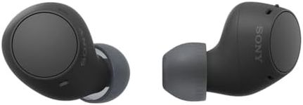 Sony WF-C510 Truly Wireless Earbuds – Small, Light, Bluetooth In Ear Headphones with Multipoint Connection, Ambient Sound, IPX4 Rating, Spotify Tap, Quick Charge, 22 HR Battery, iOS & Android - Black