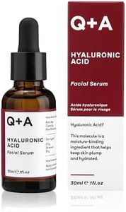 Q+A Hyaluronic Acid Facial Serum. A hydrating Hyaluronic Acid serum for healthy and plump skin. Works as a moisturizer for your face, Vegan Friendly, Fragrance-Free, 30ml/1fl.oz