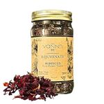 Vannh Hibiscus Pure Flower Tisane (40 gm) | Natural Hibiscus/Gudhal Tea | Helps Rejuvenate for Body | Manage Blood Pressure Control and Hair Growth | Brewed Hot & Cold