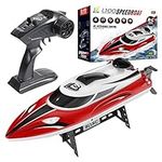 BLLRC L100 Remote Control Boat High-Horsepower High-Speed Speed Boat Water Toy Electric Competition Yacht Red