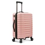 U.S. Traveler Boren Polycarbonate Hardside Rugged Travel Suitcase Luggage with 8 Spinner Wheels, Aluminum Handle, Pink, Checked-Large 30-Inch, Boren Polycarbonate Hardside Rugged Travel Suitcase Luggage With 8 Spinner Wheels, Aluminum Handle