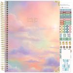 HARDCOVER bloom daily planners 2024-2025 (8.5" x 11") Academic Year Day Planner (July 2024 - July 2025) - Passion/Goal Organizer - Monthly & Weekly Inspirational Agenda Book - Cotton Candy Clouds