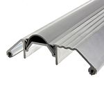 Frost King DT36HRHA High Profile Aluminum Door Threshold, Silver, 3-3/4" x 36"