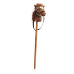 Aurora World World Giddy-Up Stick Horse 37" Plush, Brown