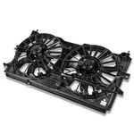 Auto Dynasty GM3117108 OE Style Radiator Cooling Fan Assembly Compatible with Chevy Monte Impala 3.4L 3.8L 00-03