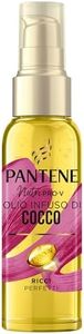 Pantene Pro-V Olio Capelli Infuso Al Cocco, Olio Nutriente Quotidiano Che Idrata Intensamente E Ammorbidisce In 1 Sola Goccia, Per Capelli Secchi, 100 ml