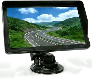 GPS Navigator for Car Truck RV - 9 Inch HD Navigation System with 2025 Maps, Free Lifetime Updates, Custom Truck Routing, Speed Camera Alerts, Day/Night Mode