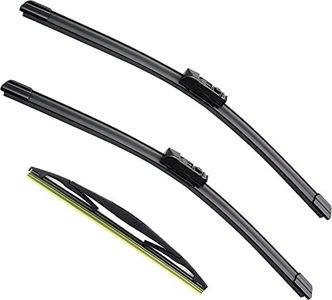3 Factory Wiper Blade Replacement for 2019-2021 Subaru Forester Original Equipment Windshield Window Wiper Blades Set - 26"/16"/14"(Set of 3)