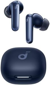 Soundcore P40i by Anker, Noise Cancelling Wireless Earbuds, Adaptive Noise Cancelling to Environments, Heavy Bass, 60H Playtime, 2-in-1 Case and Phone Stand, IPX5, Wireless Charging (Blue)