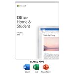 Microsoft Office Home & Student 2019 | One-time purchase, 1 person | PC/Mac Keycard