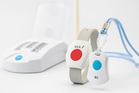 Life Guardian HD700V-4 Medical Alert System – No Monthly Fees – 2-Way Voice Base + Waterproof Wrist & Pendant Panic Buttons – Fall and Call – Seniors, Disabled & Loved Ones Safe