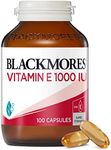 Blackmores Natural E 1000IU (100 Capsules)