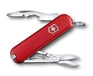 Victorinox, Jetsetter, Swiss Army Pocket Knife, Small, Multi Tool, Camping, 7 Functions, Bottle opener, Phillips screwdriver 0/1, magnetic, Scissors