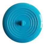 1Pcs Drain Stoppers 6 Inches Universal Silicone Rubber Tub Stopper Sink Plug for Kitchens Bathroom Laundries Shower Bathtub Cover (Blue)
